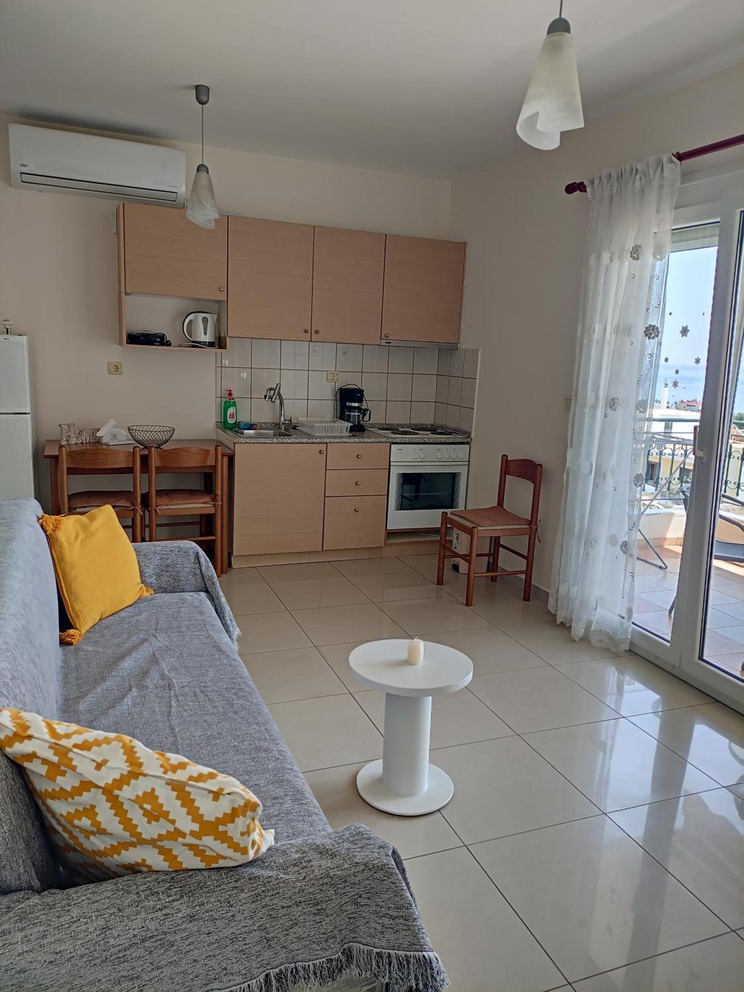 Апартаменты Evris House Panoramic Sea View Кавала Экстерьер фото