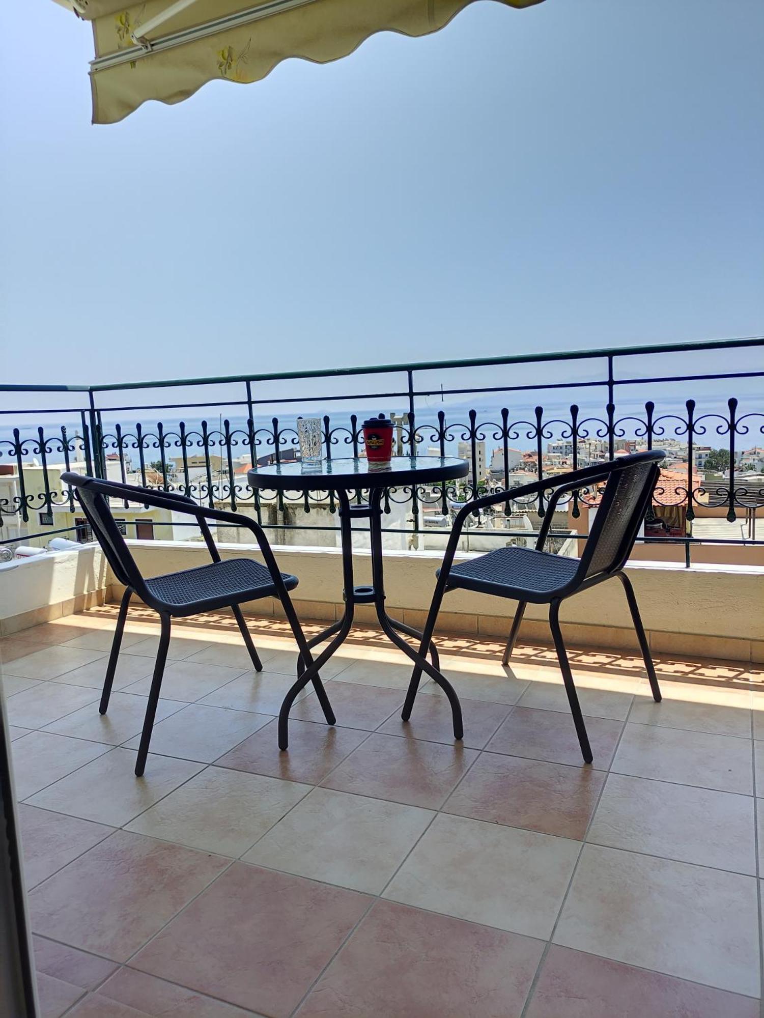 Апартаменты Evris House Panoramic Sea View Кавала Экстерьер фото